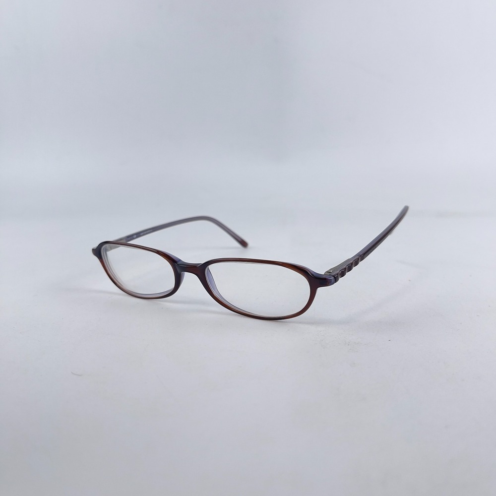 Candie's Women'sโ Eyeglasses Frame Brown Plastic Full Rim Oval 49-17-135 mm